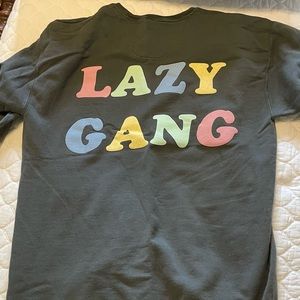 Lazy Gang Sweatshirt! Lady Gang Podcast. Size M!